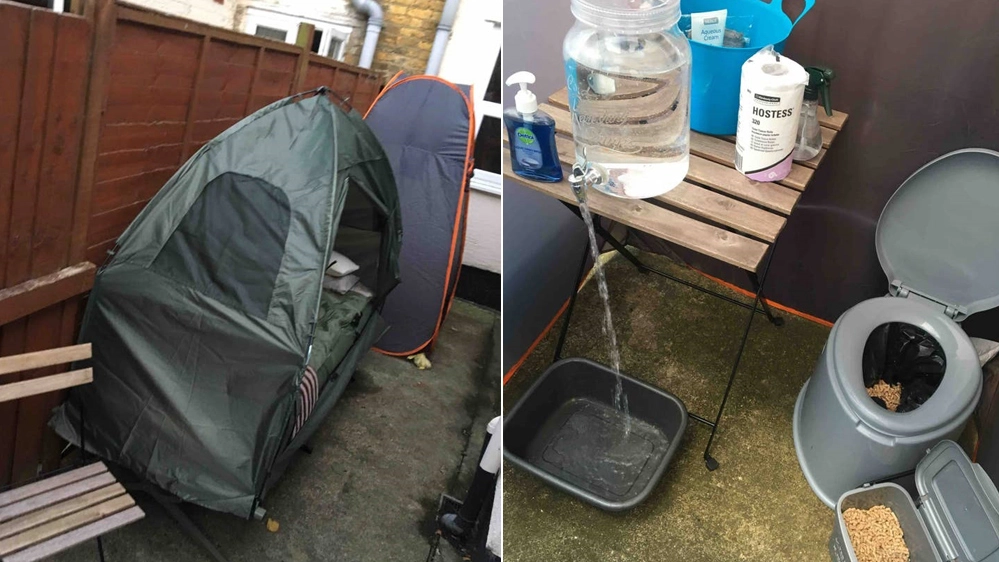 Su Airbnb affittano una tenda a 8 sterline - Foto: airbnb.co.uk