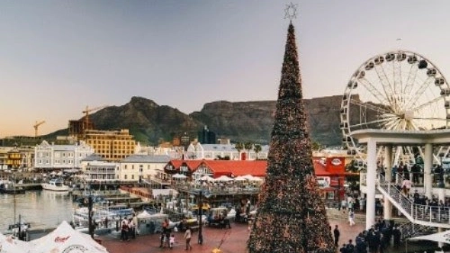 il Waterfront di Cape Town per festività al caldo