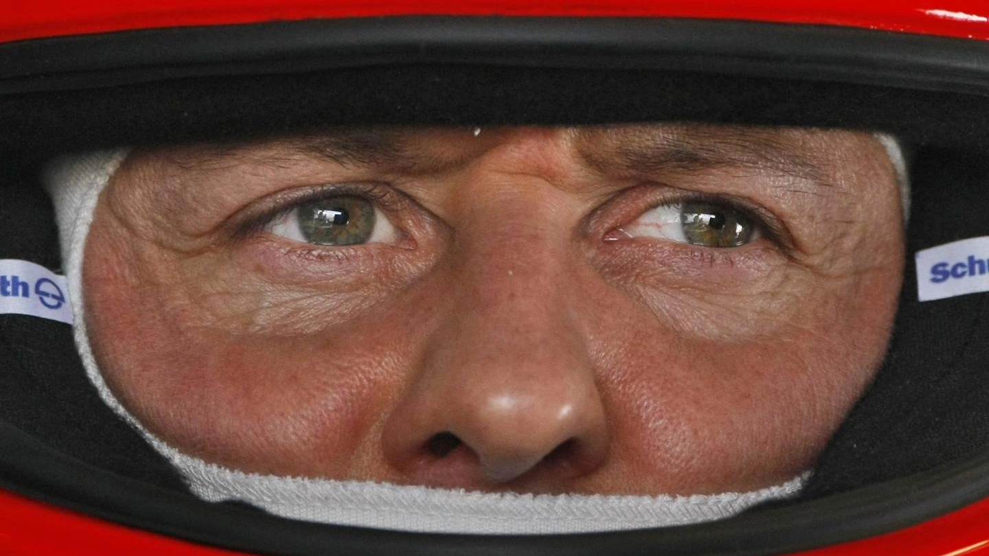Un'immagine di Michael Schumacher (Ansa)