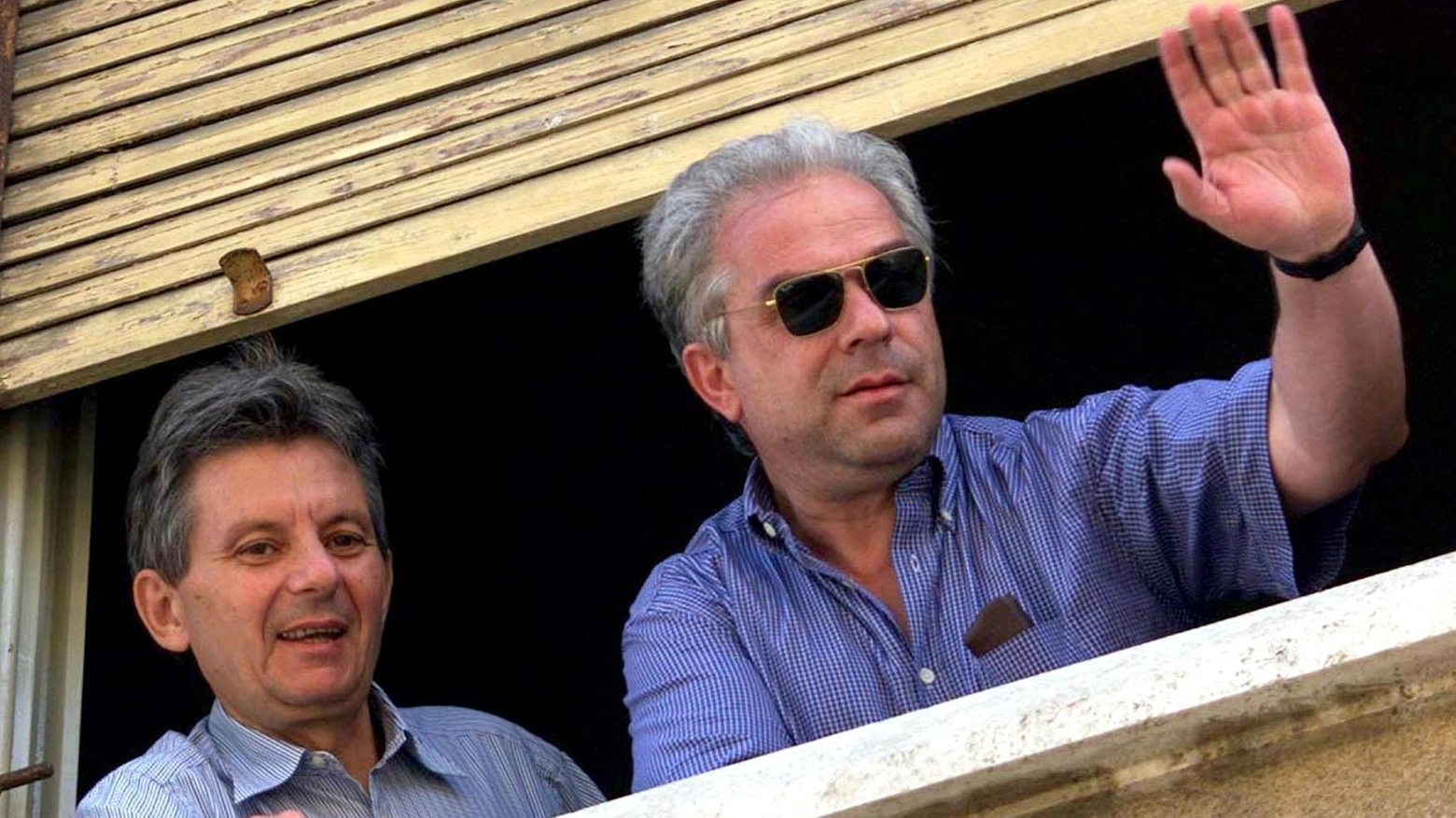 Andriano Sofri, 78 anni, e Giorgio Pietrosfetani, 77 anni, nel 1999