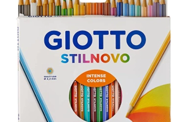 Pastelli Giotto 24 colori su amazon.com