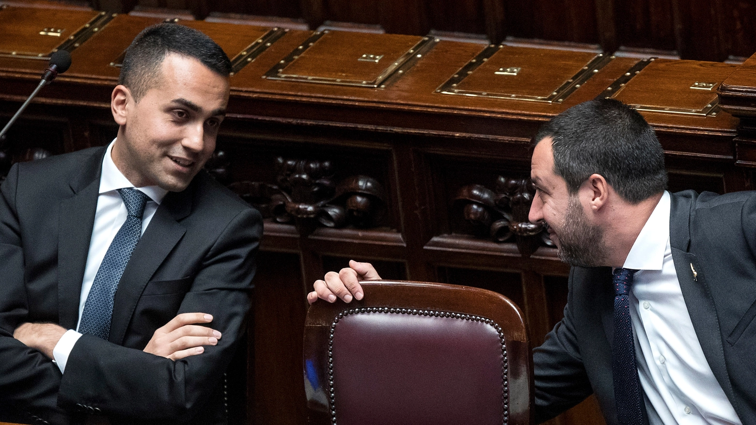 Luigi Di Maio e Matteo Salvini (Lapresse)