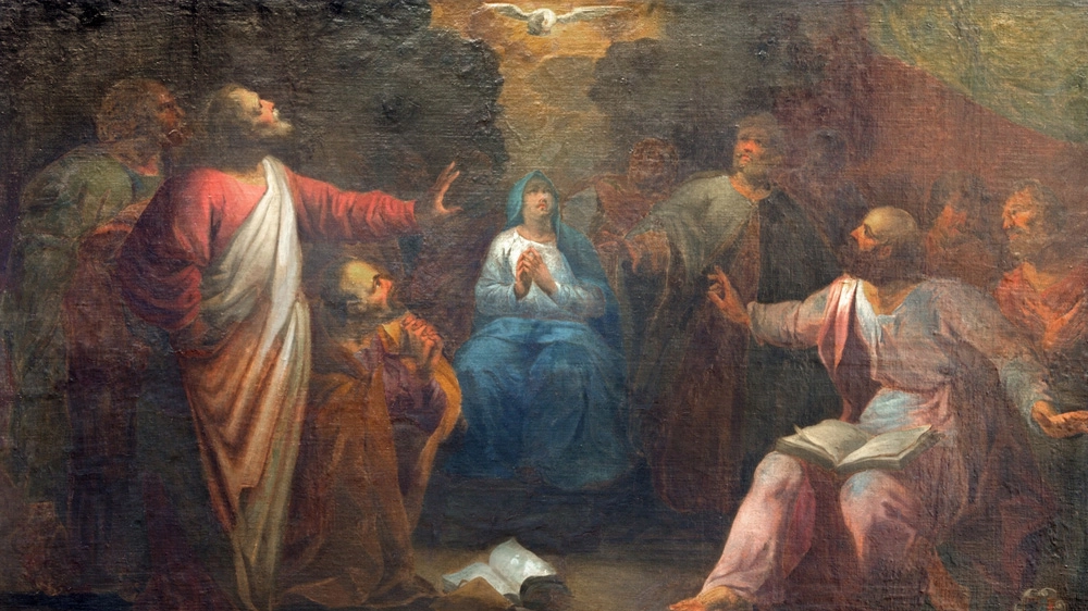 "La Pentecoste" del pittore fiammingo Jan Anton Garemyn