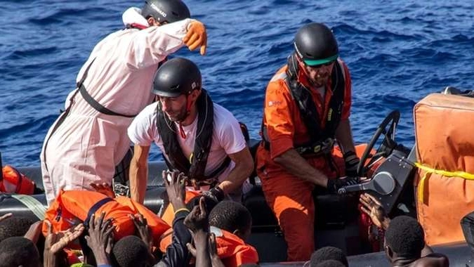 A Napoli la nave Msf con 1500 migranti
