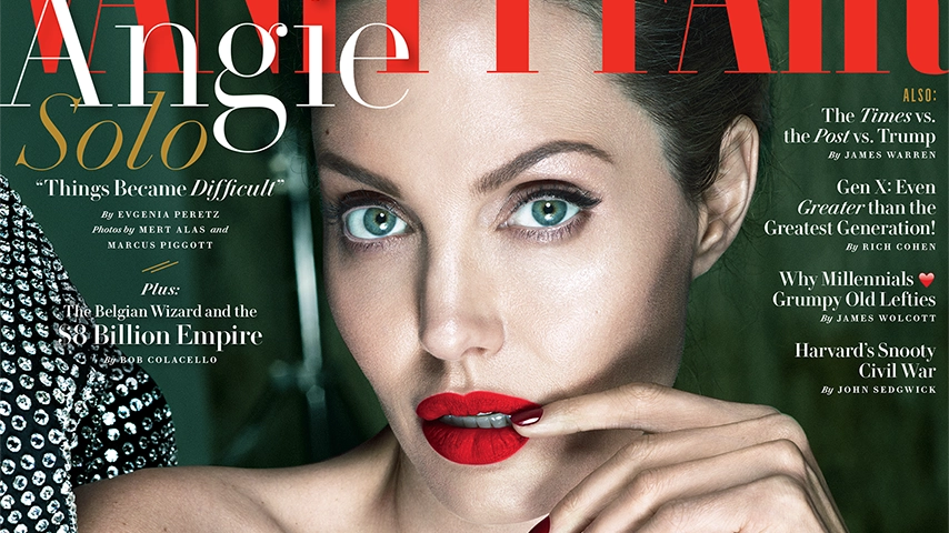 Angelina Jolie sulla copertina di Vanity Fair 