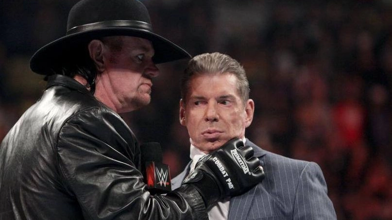 Undertaker con Vince McMahon