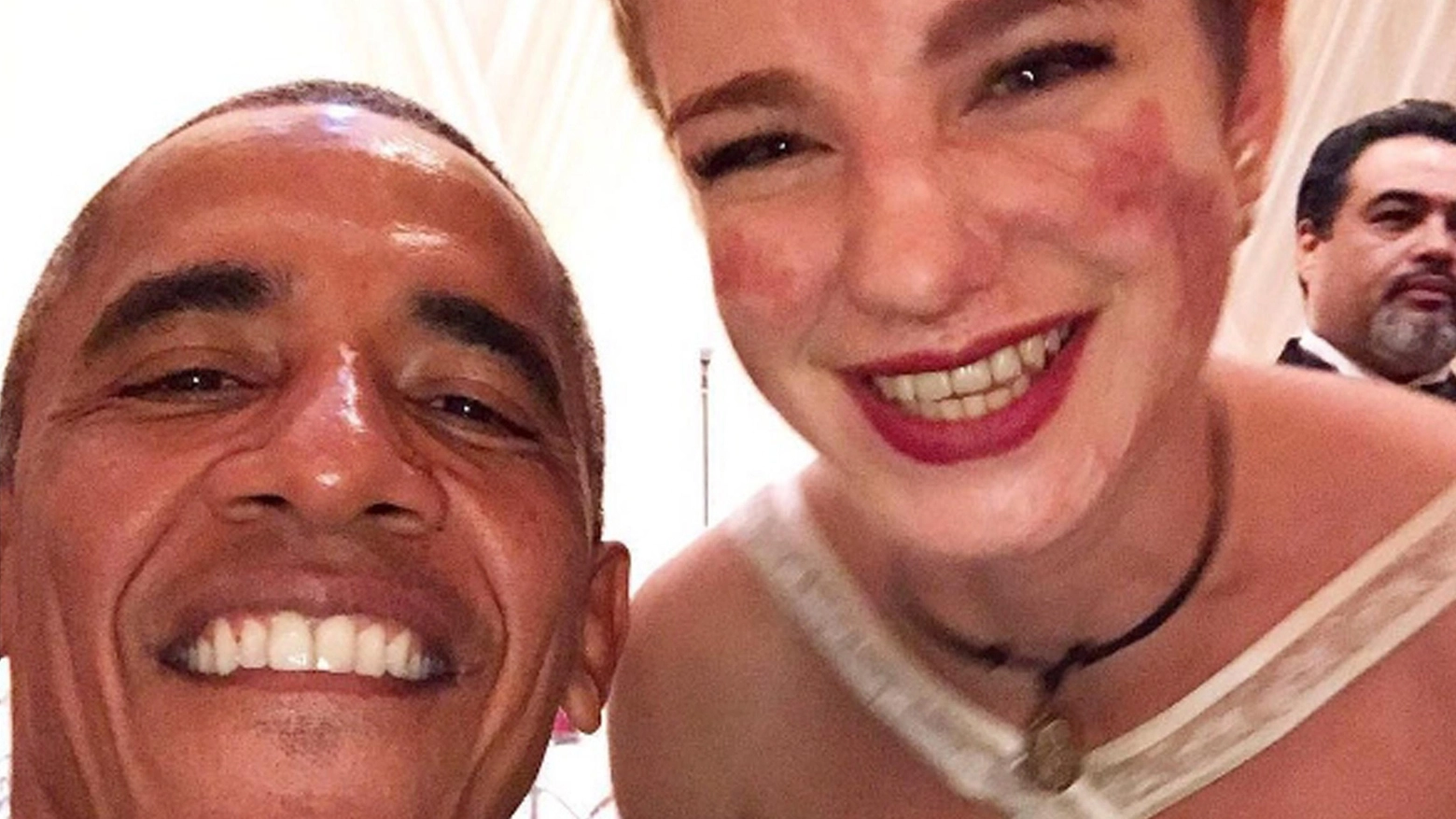 Bebe Vio, selfie con Obama (Ansa)