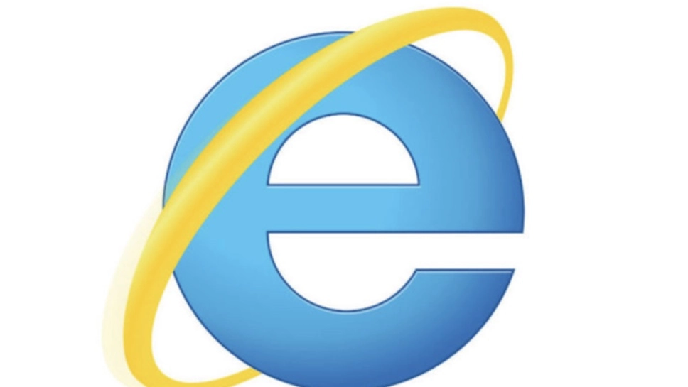 L'icona dello storico browser Internet Explorer