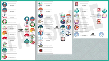 I fac simile della scheda elettorale in Sardegna: come votare per non sbagliare