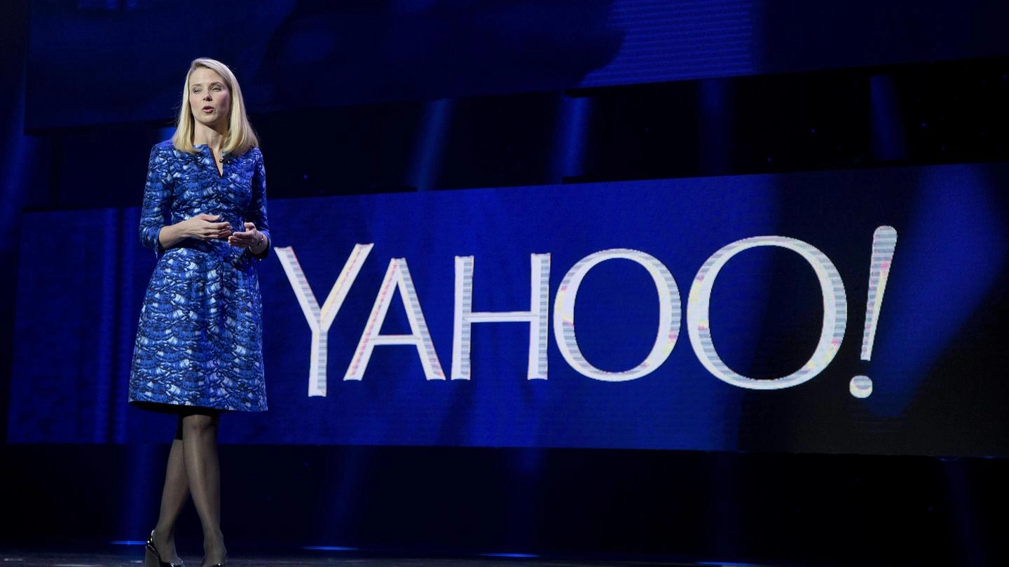 Marissa Mayer, presidente di Yahoo (Ansa)