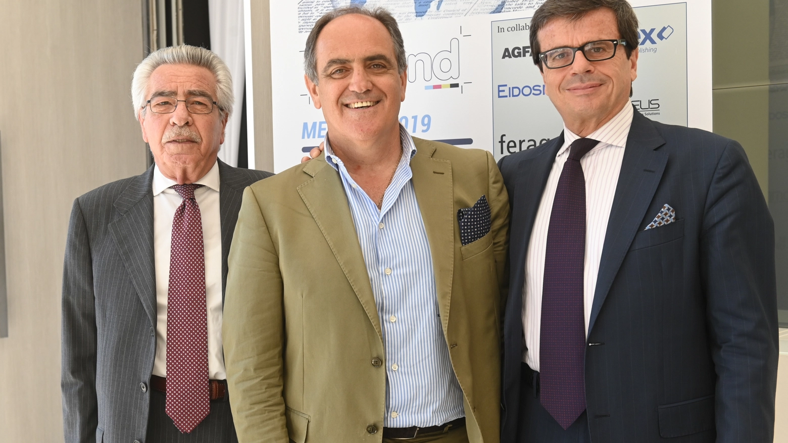Alberto Di Giovanni, Massimo Martellini e Gianni Paolucci