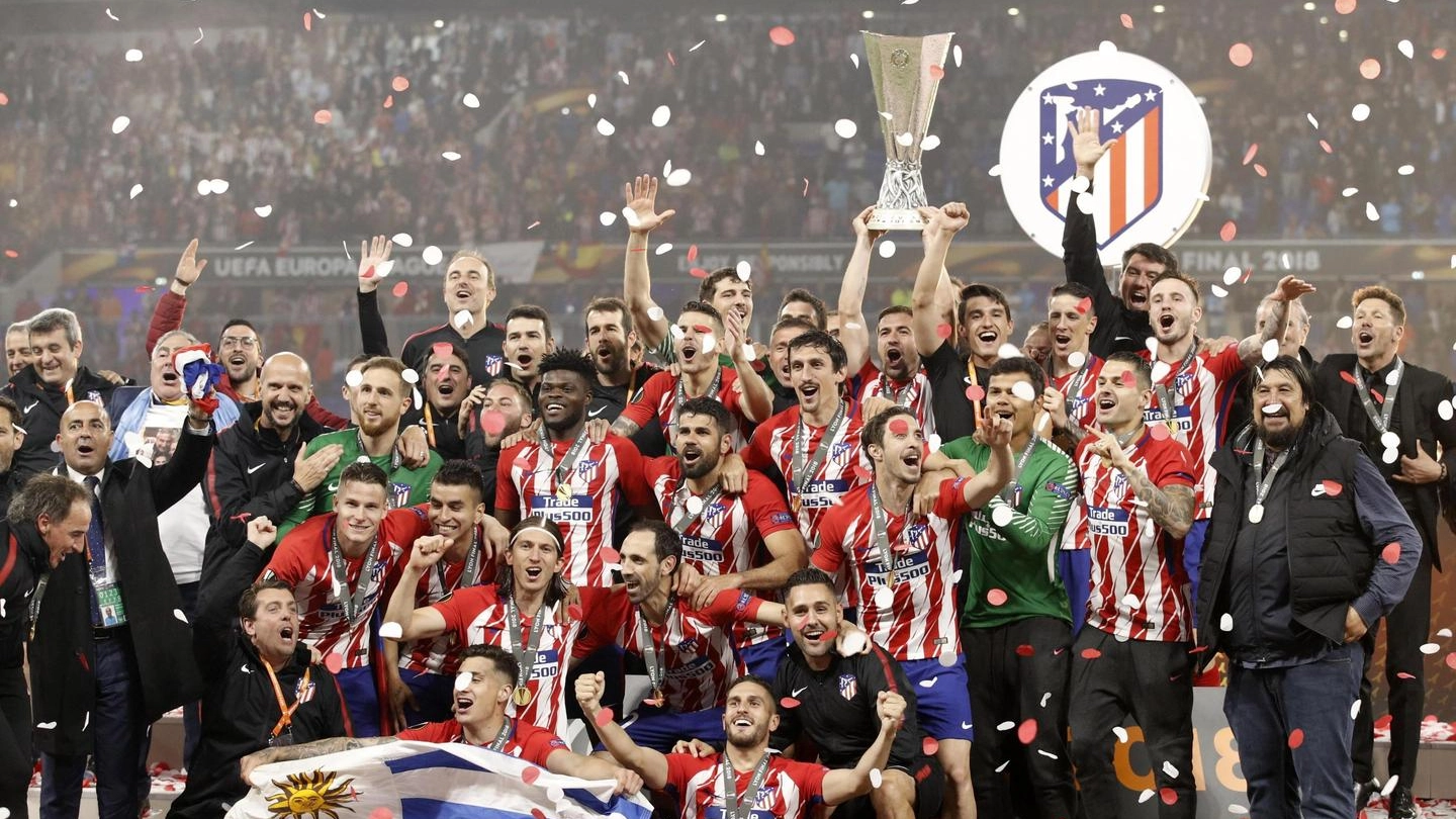 L'Atletico Madrid vince l'Europa League 2018 (Ansa)