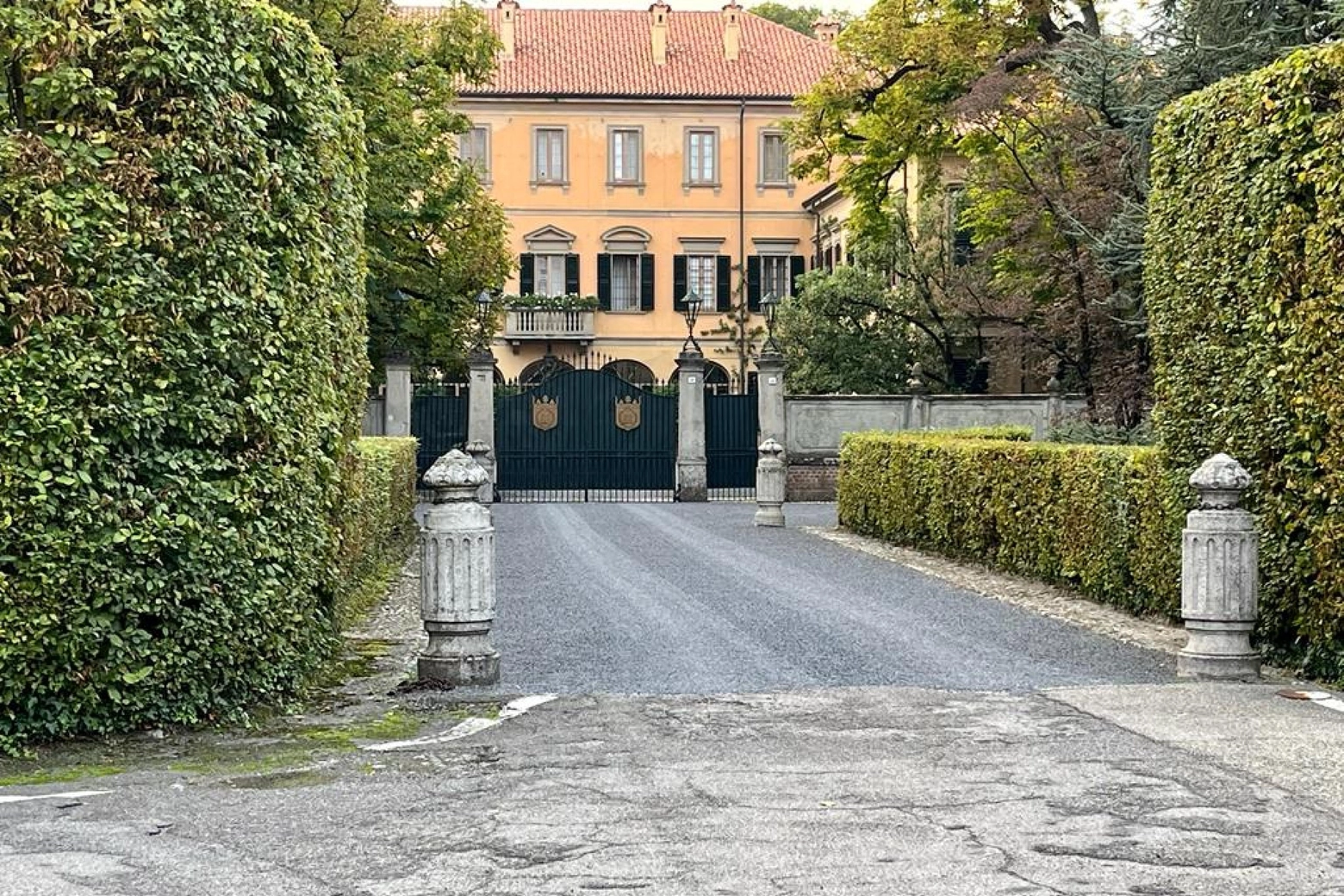 L'ingresso di Villa San Martino