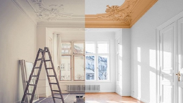 idee per dipingere il soffitto a colori