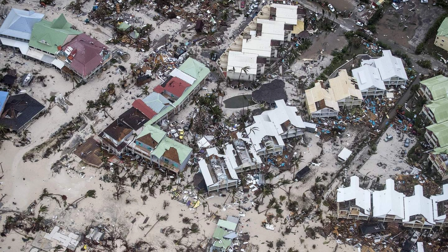Uragano Irma, devastata l'isola di St.Martin (Afp)