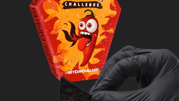 La patatina Hot Chip Challenge