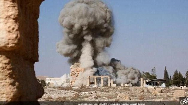 Il tempio di Baal distrutto dall'Isis a Palmira