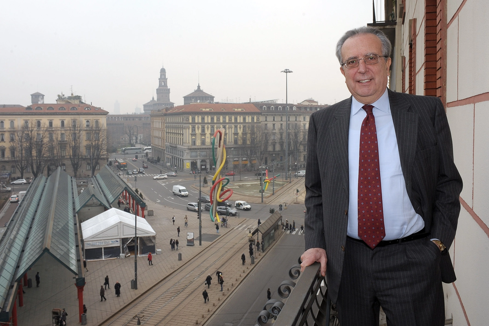 Guido Rosa, presidente dell'associazione banche estere in Italia (Newpress)