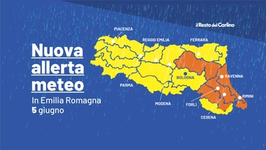 Maltempo senza fine, allerta arancione 5 giugno in Emilia Romagna per forti temporali