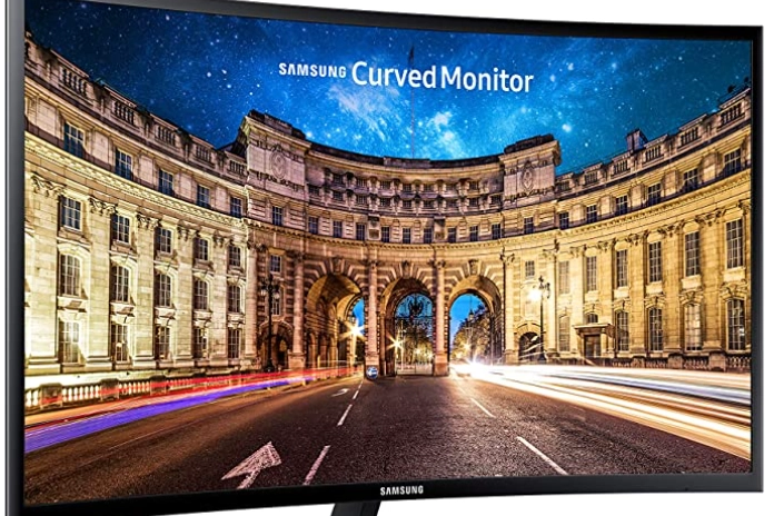 Samsung C27F396 Monitor Curvo per PC su amazon.com