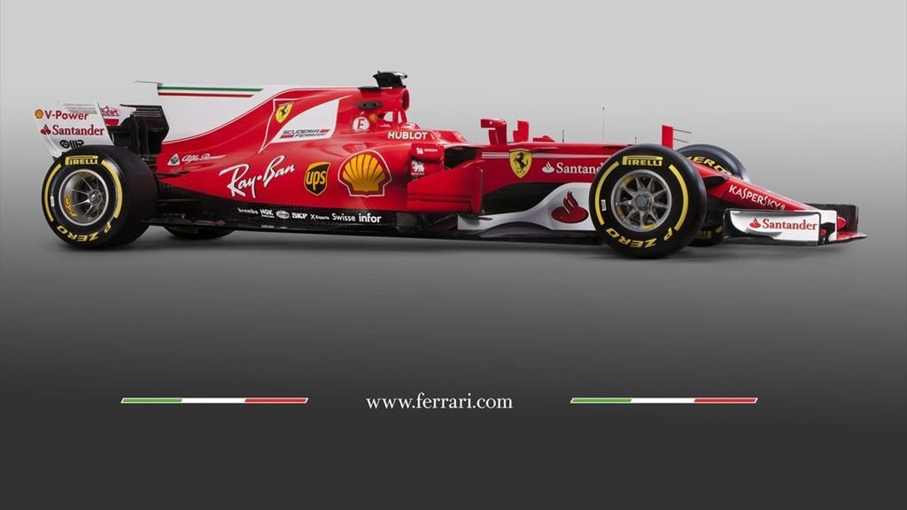 Ferrari, la nuova monoposto del 2017 (Ansa)