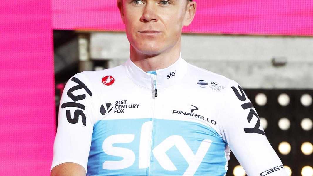 Christopher  Froome del team Sky (Ansa)