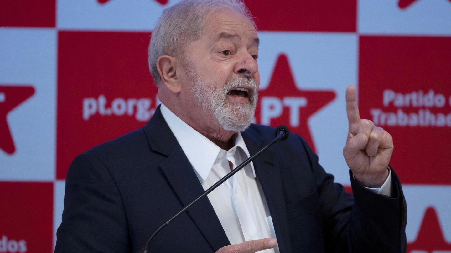 L'ex presidente del Brasile, Lula da Silva