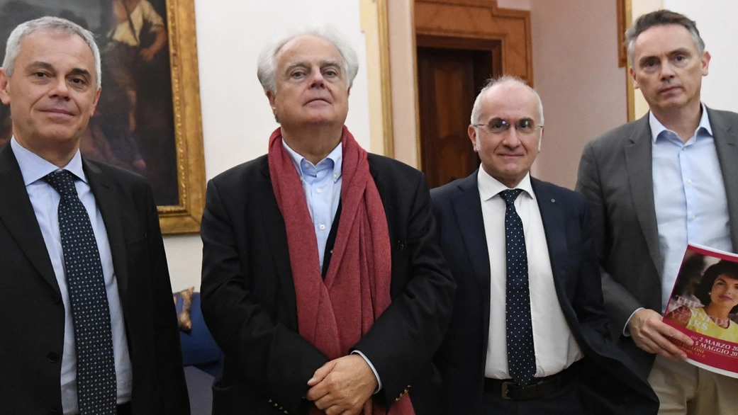 Giancarlo Tonelli, Alain Malraux, Osvaldo Panaro e Frédéric Lecomte-Dieu