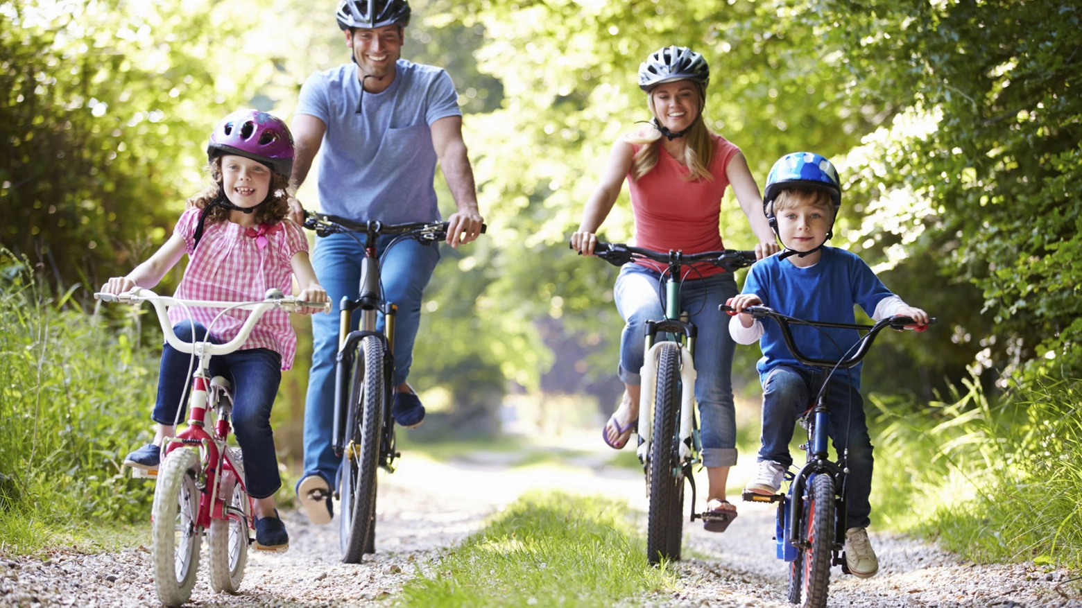 Tutta la famiglia in bici, una tendenza emergente