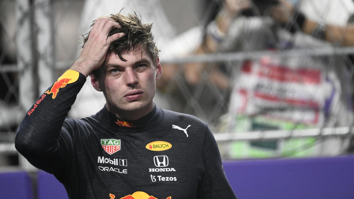 Max Verstappen deluso per l'errore nelle qualifiche (Ansa)