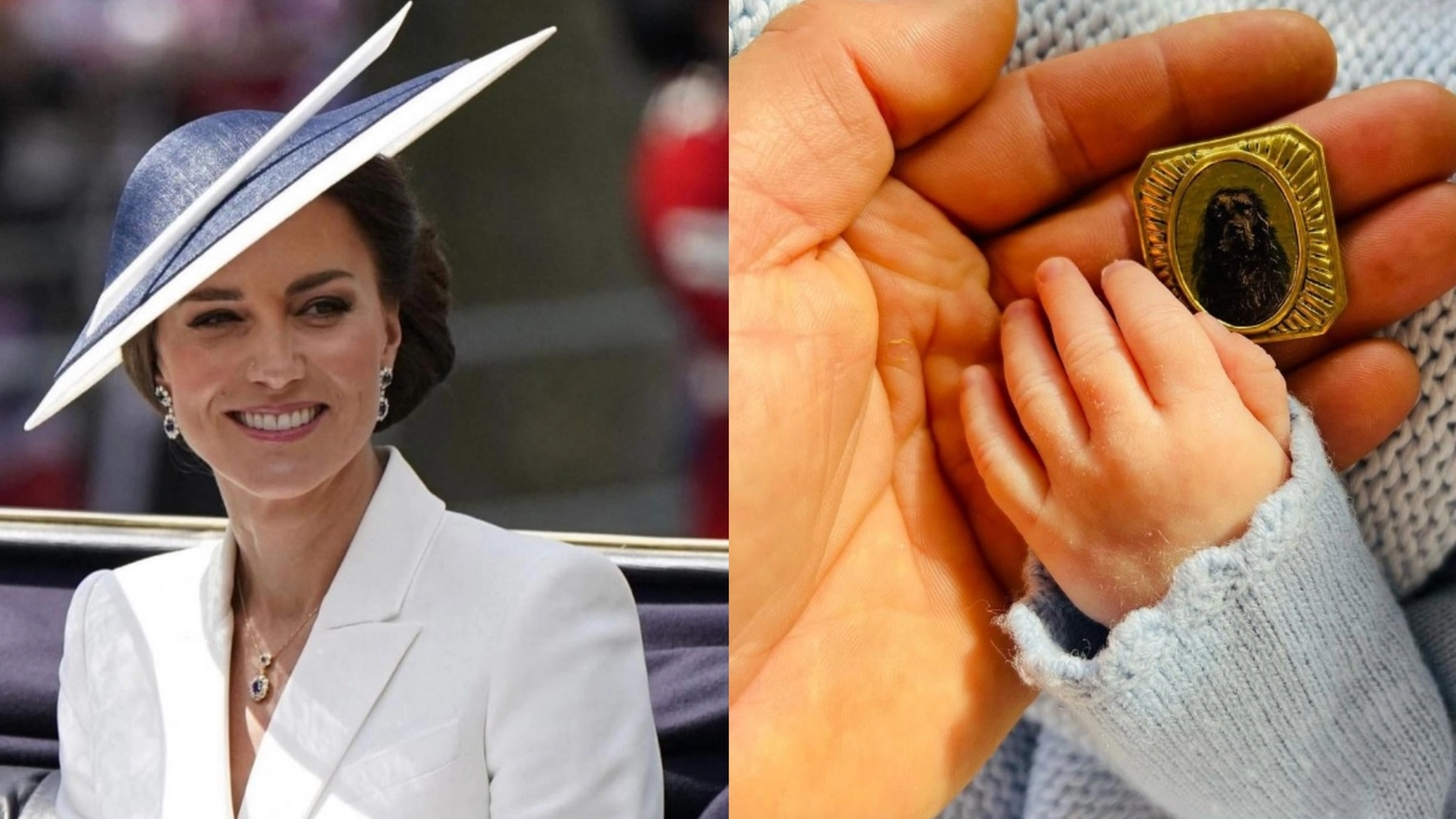 Kate Middleton festeggia la nascita del nipote