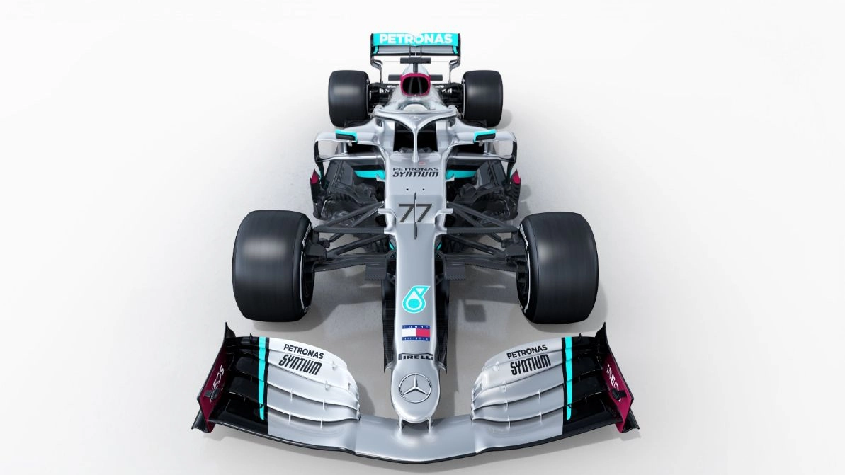 F1, la nuova Mercedes W11 (Foto Twitter)