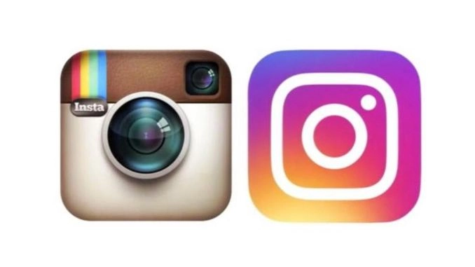 La vecchia e la nuova icona di Instagram