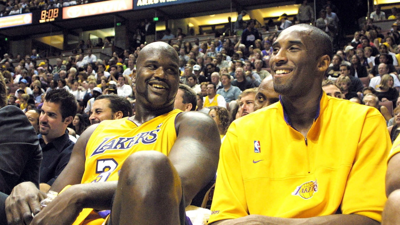 Bryant e l'ex compagno ai Lakers O'Neal (ANSA)
