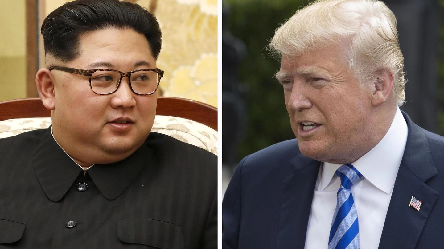 Kim Jong-Un e Donald Trump: l'incontro potrebbe saltare (Ansa)