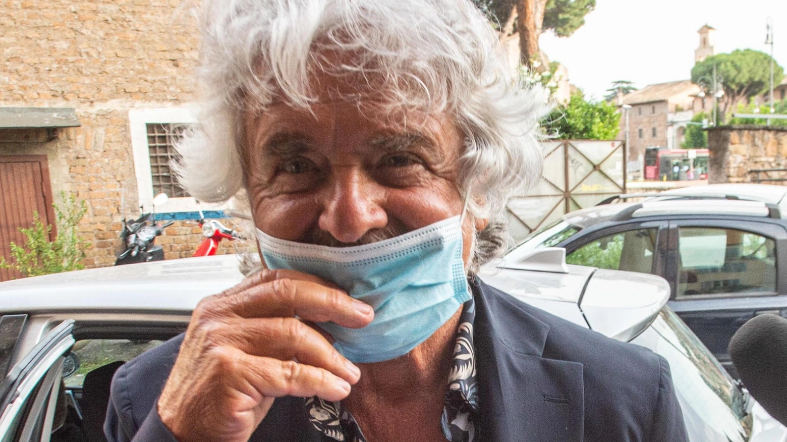 Beppe Grillo, 73 anni, fondatore del Movimento 5 Stelle e Garante da settembre 2017