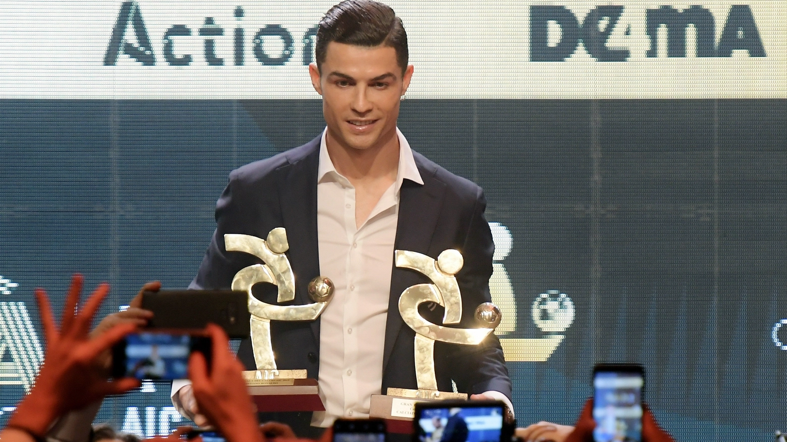 Cristiano Ronaldo, miglior giocatore della Serie A (LaPresse)