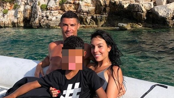 Cristiano Ronaldo in vacanza in Grecia (Instagram)