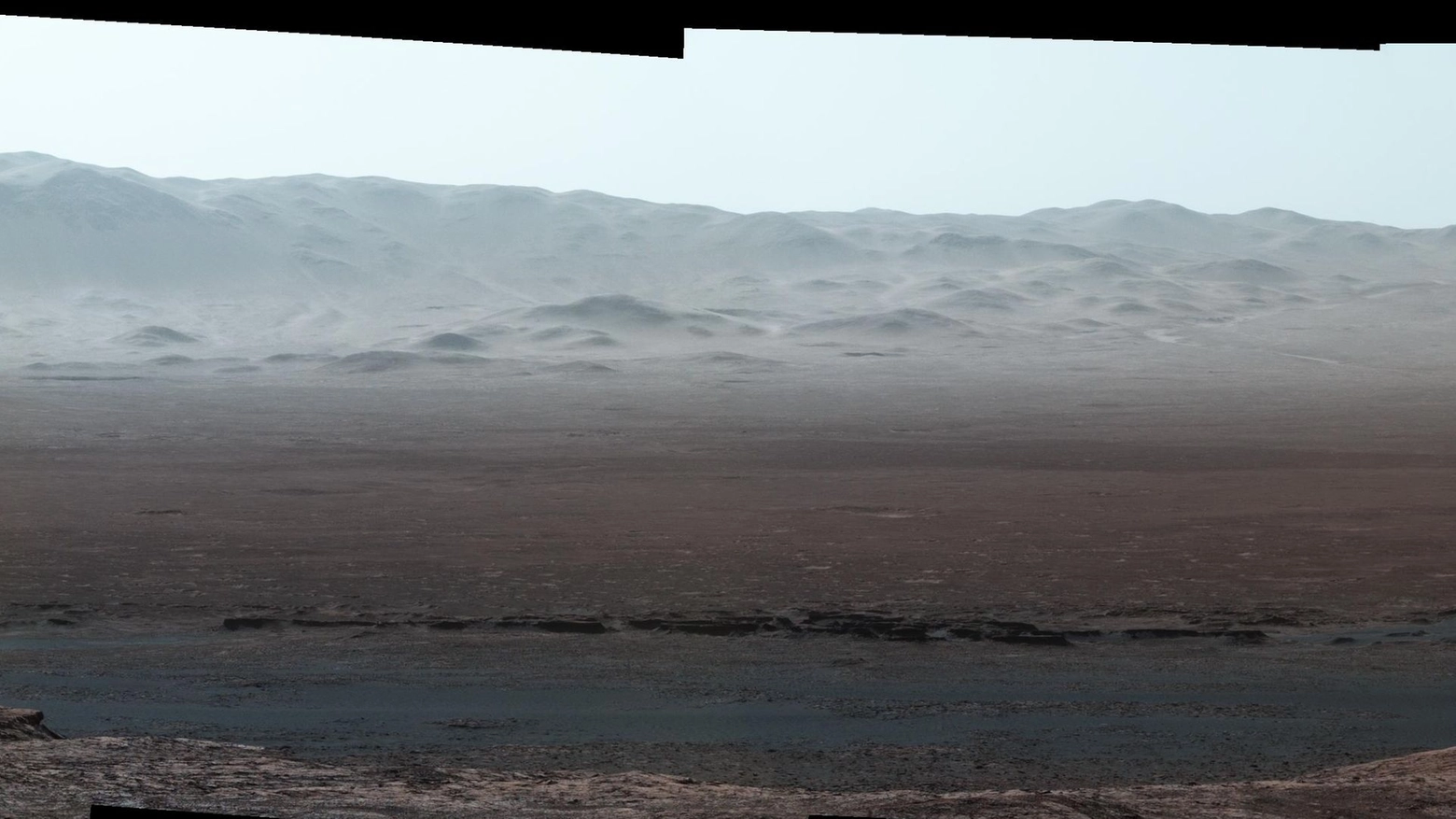 Marte, lo scorcio inedito immortalato da Curiosity