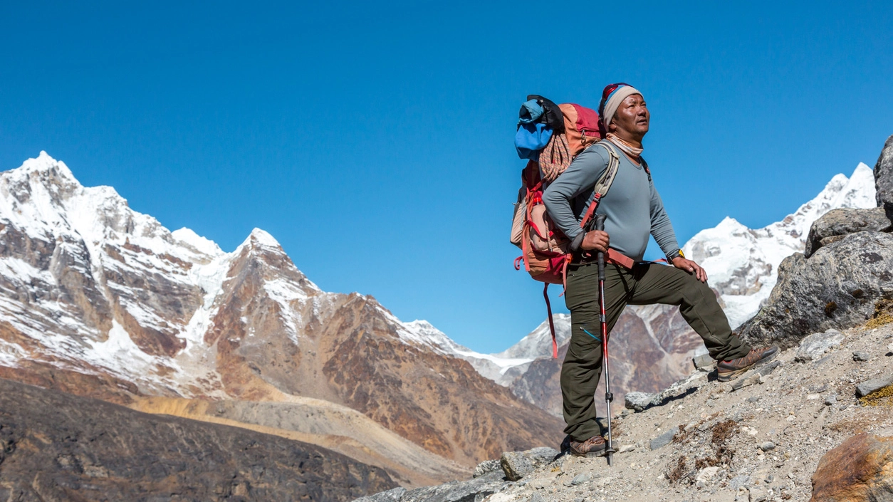 Una guida sherpa (Foto: AlexBrylov/iStock)