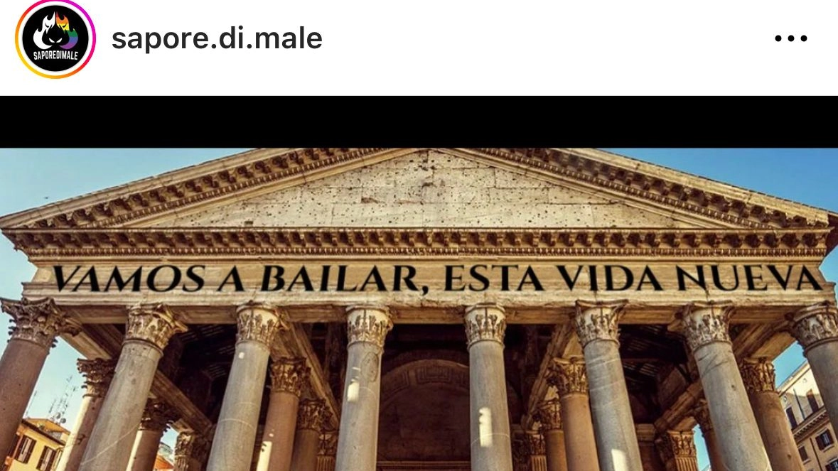 Uno dei meme di Sapore di Male dedicato a Paola e Chiara