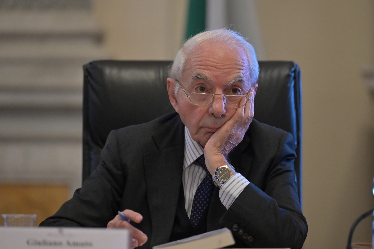 Giuliano Amato, 85 anni, ex premier ed ex presidente della Corte Costituzionale (ImagoE)