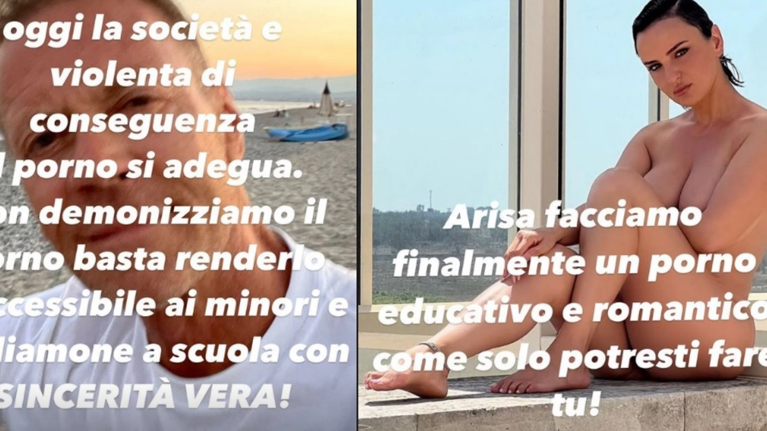 La proposta di Rocco Siffredi: "Arisa facciamo un porno educativo e romantico"
