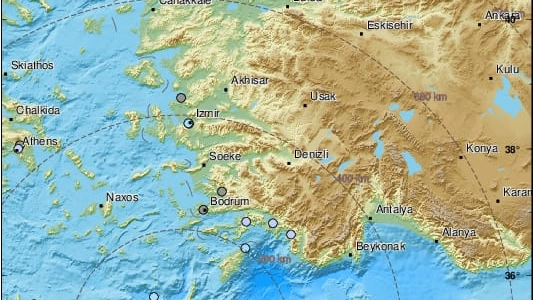 Terremoto a Creta (Emsc suTwitter)