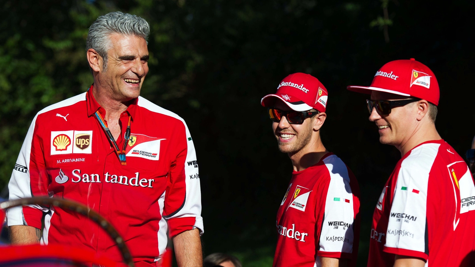 Sebastian Vettel e Kimi Raikkonen a Monza (Alive)