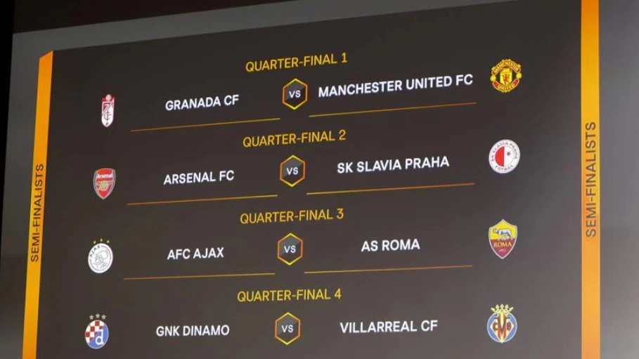 Europa League: il tabellone dei quarti di finale (Ansa)