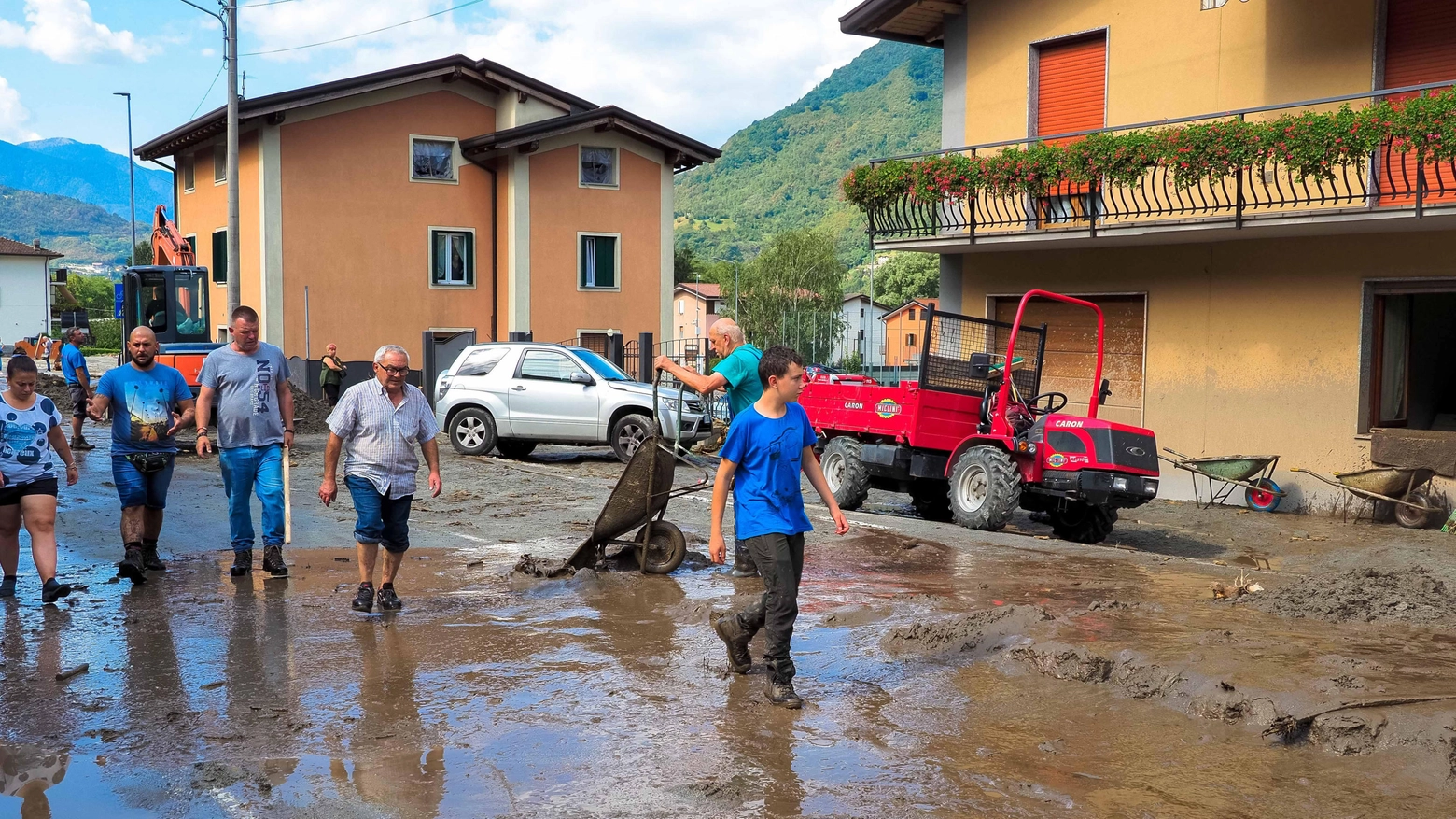 Bomba d'acqua in Val Camonica
