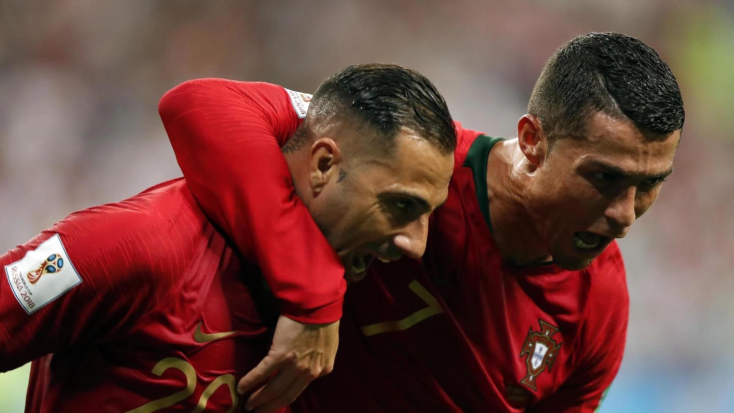 Iran-Portogallo, gol di Quaresma (Ansa)