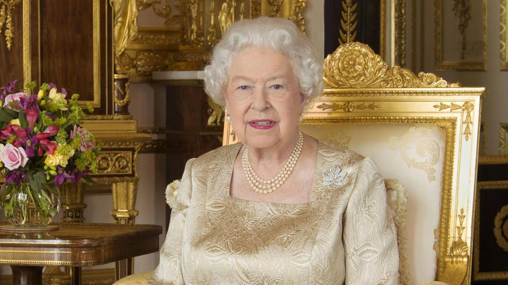 Ritratto ufficiale della regina Elisabetta II