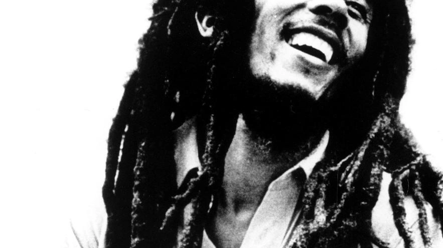L'immagine di Bob Marley diffusa il 9 maggio 2001  (Ansa)